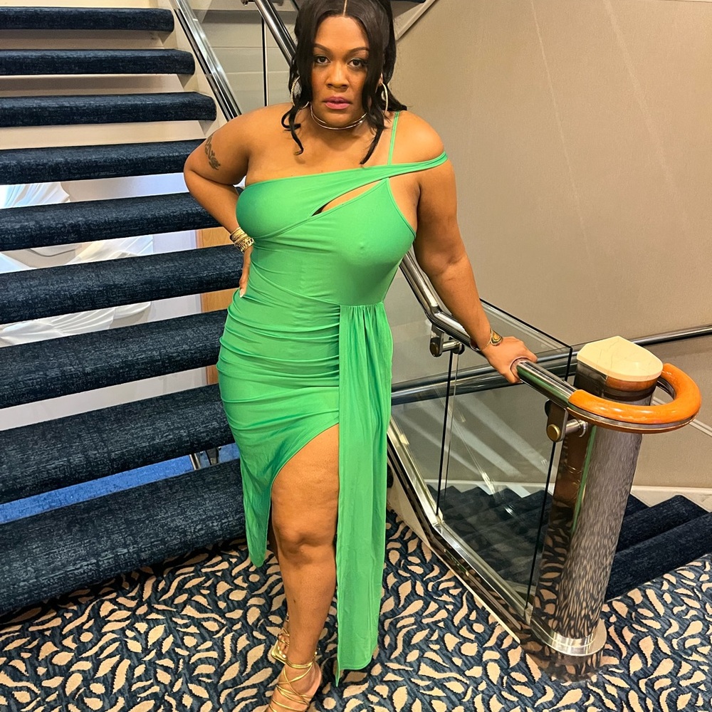 Green sexy dress! Lg.